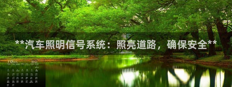 **汽车照明信号系统：照亮道路，确保安全**