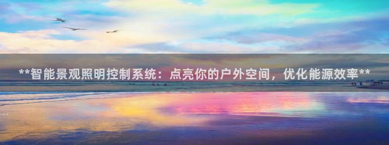 **智能景观照明控制系统：点亮你的户外空间，优化能源效率**