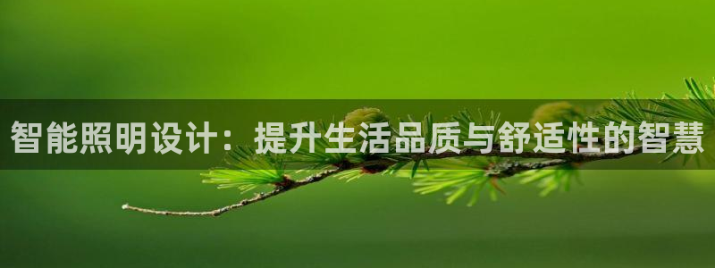 智能照明设计：提升生活品质与舒适性的智慧