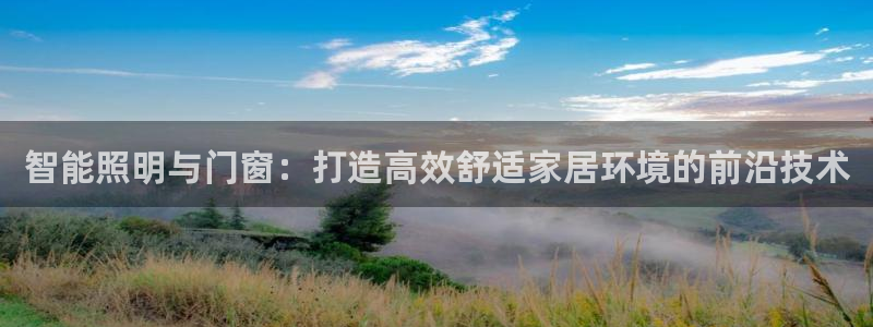 智能照明与门窗：打造高效舒适家居环境的前沿技术