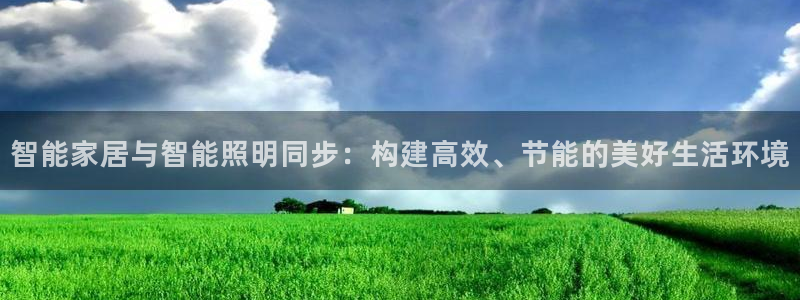 智能家居与智能照明同步：构建高效、节能的美好生活环境