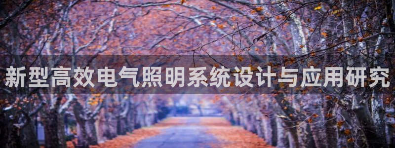 新型高效电气照明系统设计与应用研究