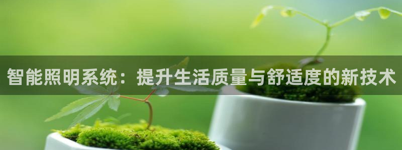 智能照明系统:提升生活质量与舒适度的新技