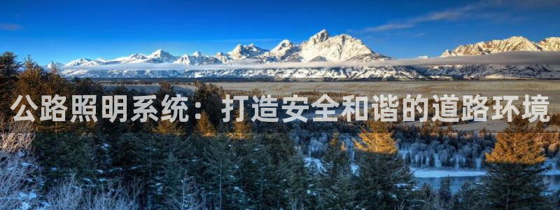 公路照明系统:打造安全和谐的道路环境